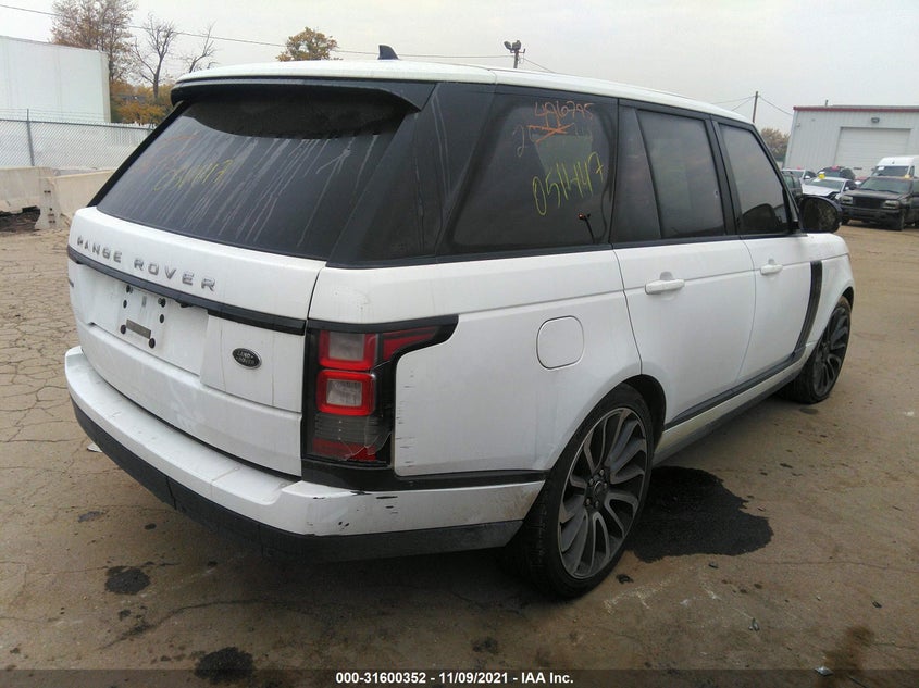 Land rover RANGE ROVER 2016