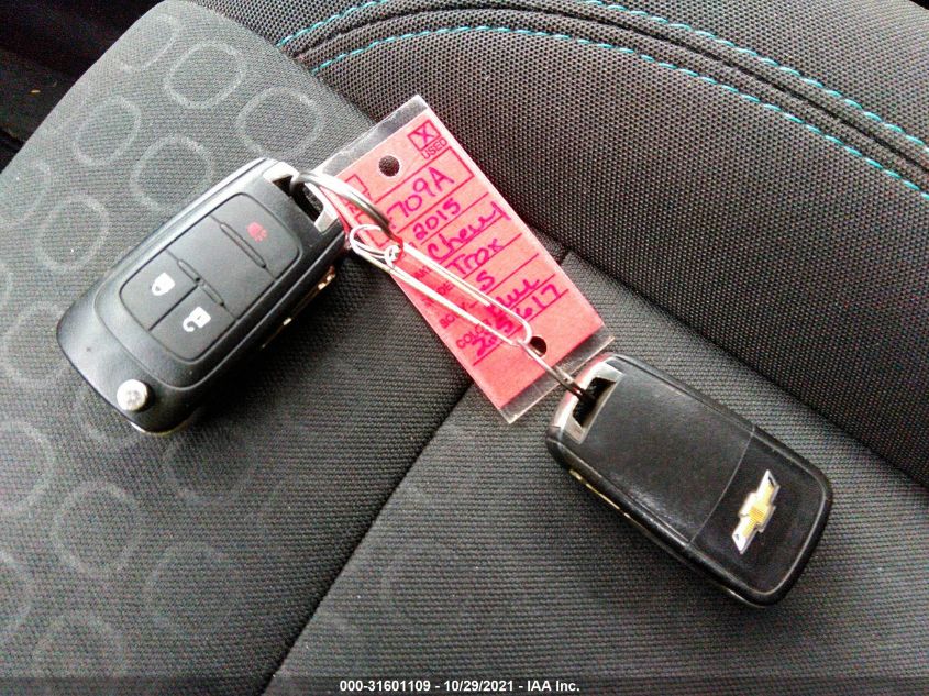 2015 CHEVROLET TRAX LS KL7CJPSB8FB225617