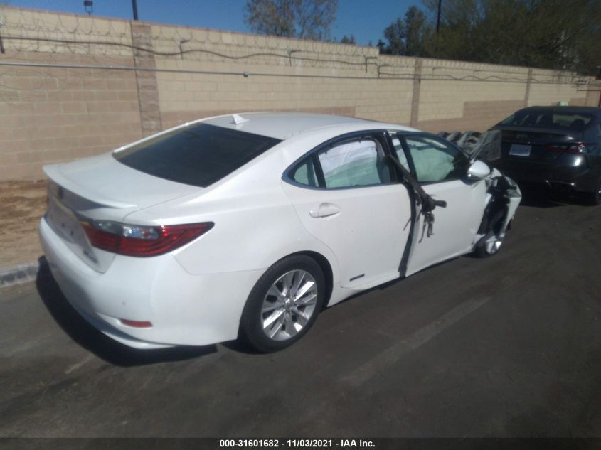 2014 LEXUS ES 300H HYBRID JTHBW1GG3E2068206