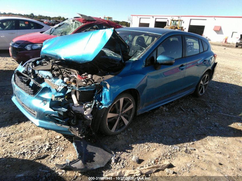 2019 SUBARU IMPREZA SPORT 4S3GTAJ64K1730232