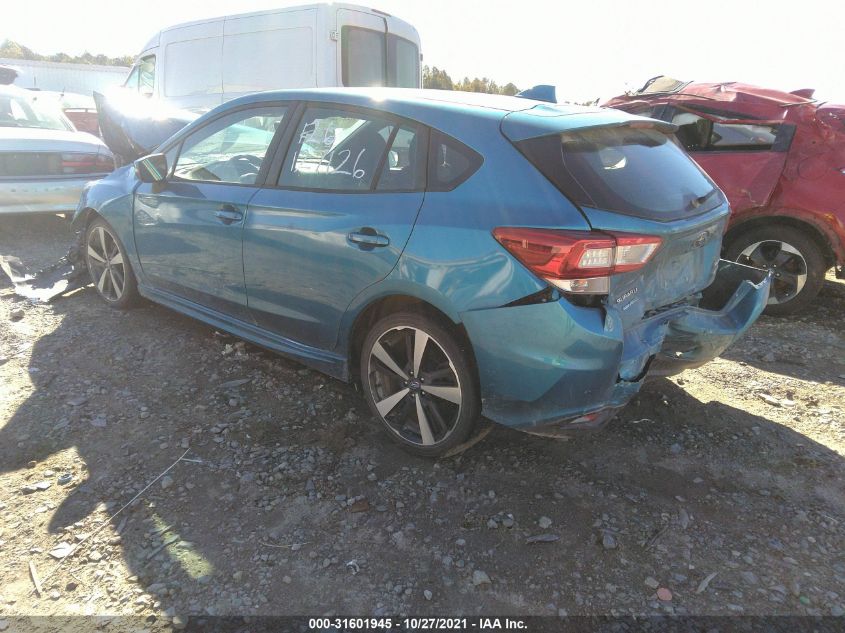 2019 SUBARU IMPREZA SPORT 4S3GTAJ64K1730232