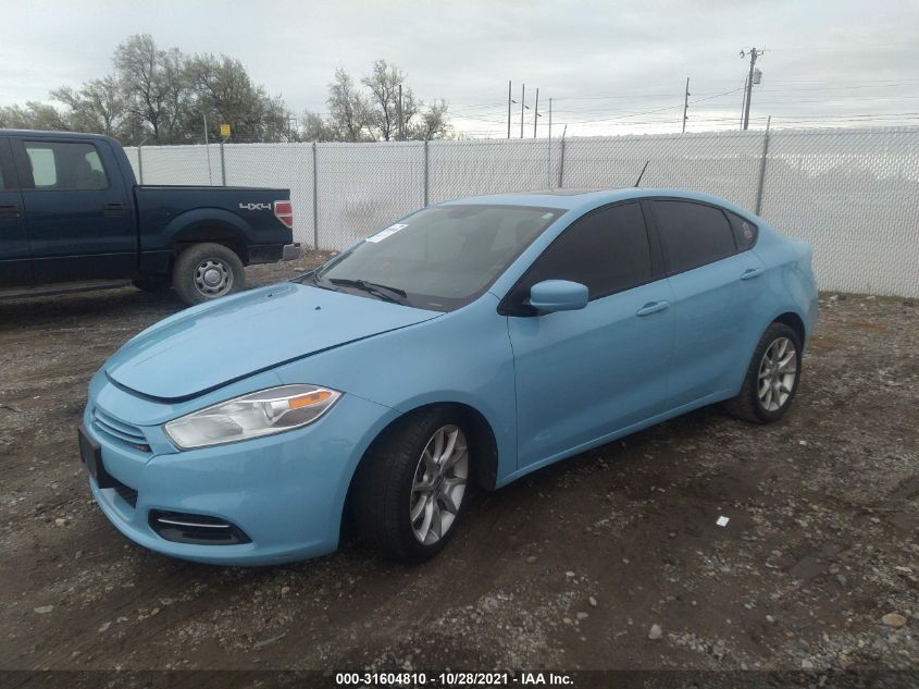 2013 DODGE DART SXT 1C3CDFBA0DD200938