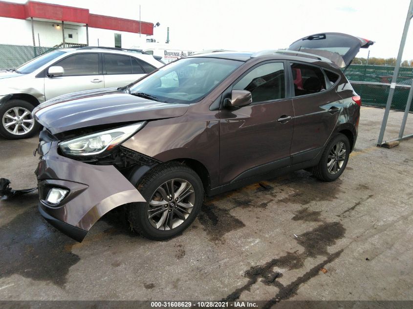 2014 HYUNDAI TUCSON SE KM8JUCAG2EU895444