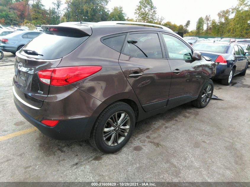 2014 HYUNDAI TUCSON SE KM8JUCAG2EU895444