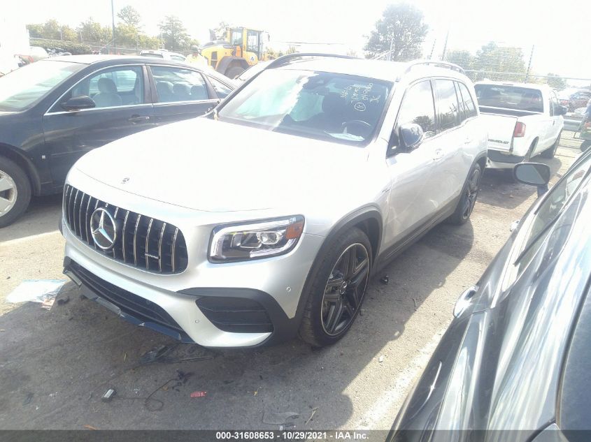 2021 MERCEDES-BENZ GLB AMG GLB 35 W1N4M5BB4MW136273