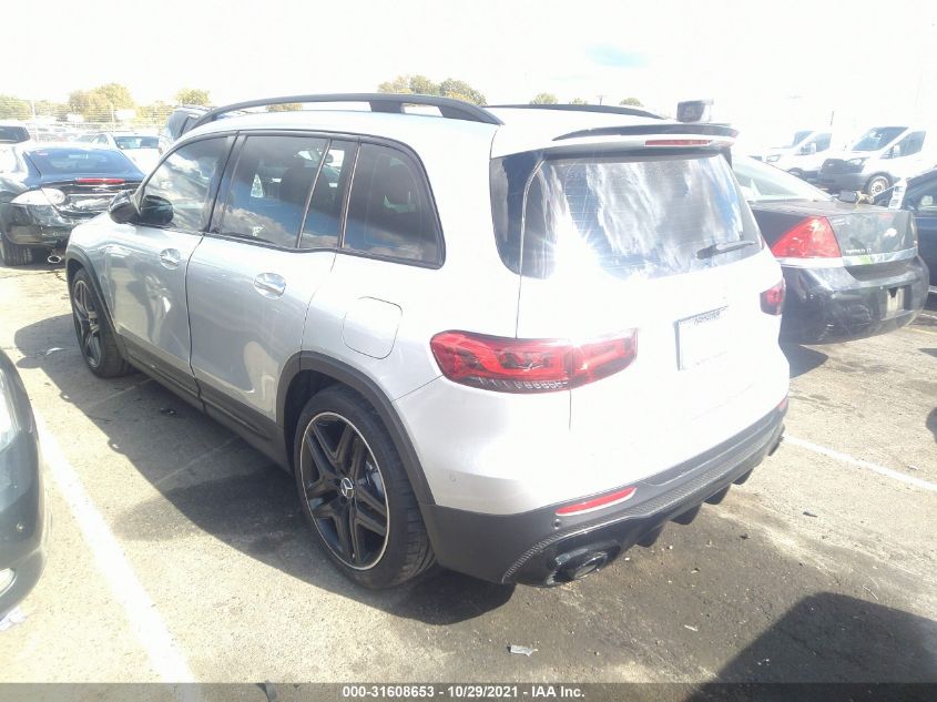 2021 MERCEDES-BENZ GLB AMG GLB 35 W1N4M5BB4MW136273