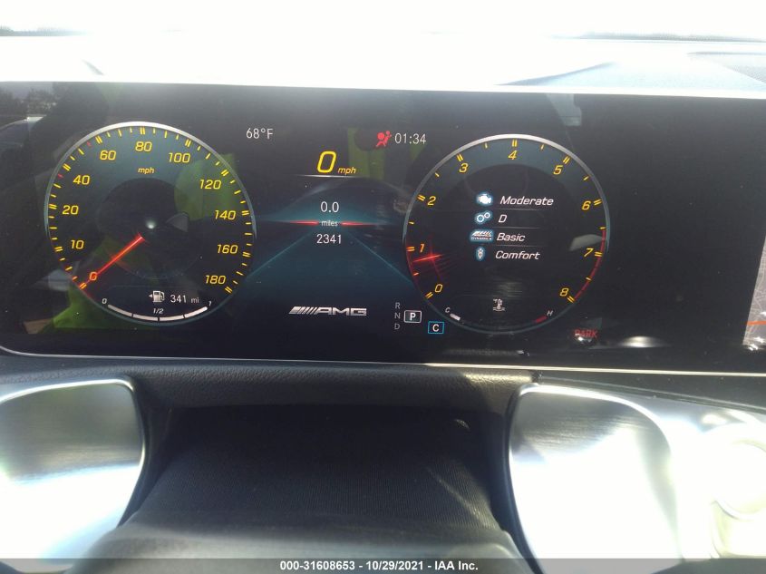 2021 MERCEDES-BENZ GLB AMG GLB 35 W1N4M5BB4MW136273