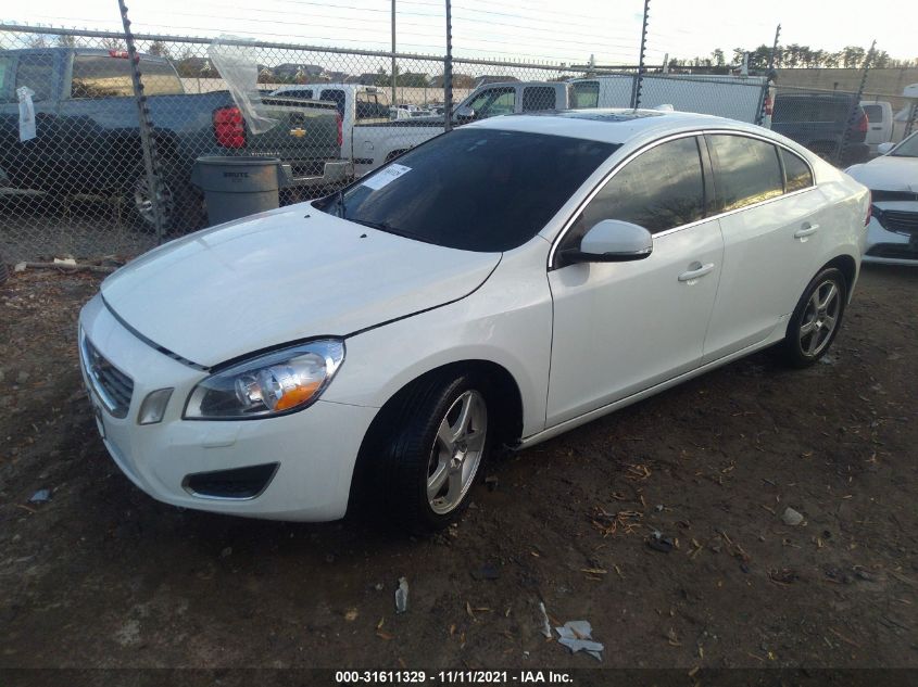 2013 VOLVO S60 T5 YV1612FS6D2180438