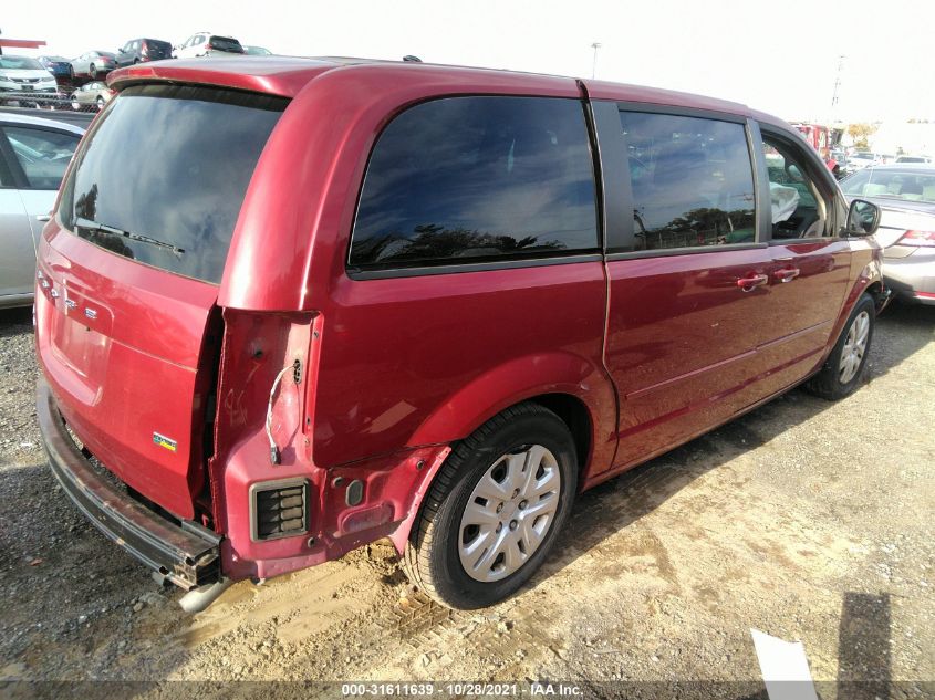 2015 DODGE GRAND CARAVAN SE 2C4RDGBG4FR623327