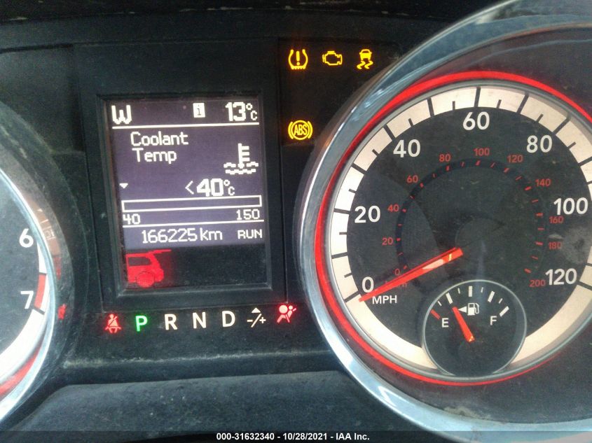 2013 DODGE GRAND CARAVAN SXT 2C4RDGCG2DR655205