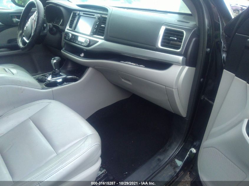 2015 TOYOTA HIGHLANDER XLE 5TDJKRFH1FS146042