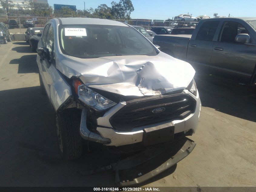 2019 FORD ECOSPORT S MAJ3S2FE4KC279854