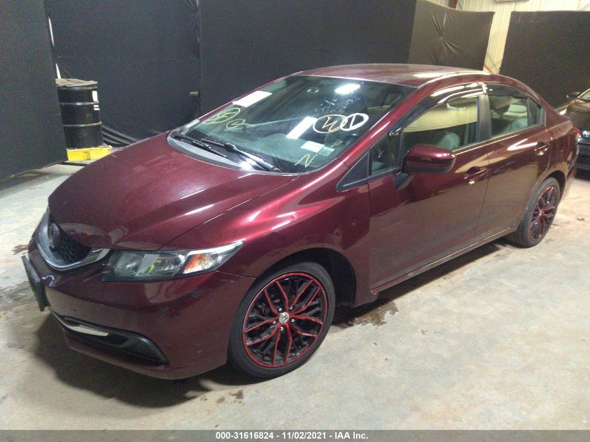 2015 HONDA CIVIC SEDAN LX 19XFB2F58FE288000