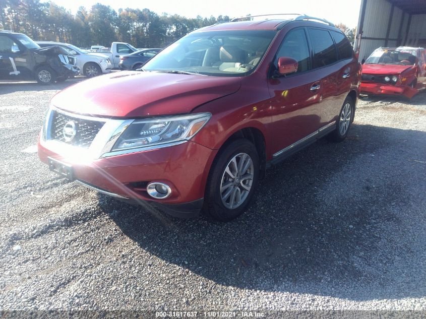 2014 NISSAN PATHFINDER SL 5N1AR2MM4EC611525