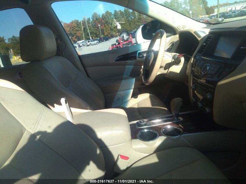 2014 NISSAN PATHFINDER SL 5N1AR2MM4EC611525