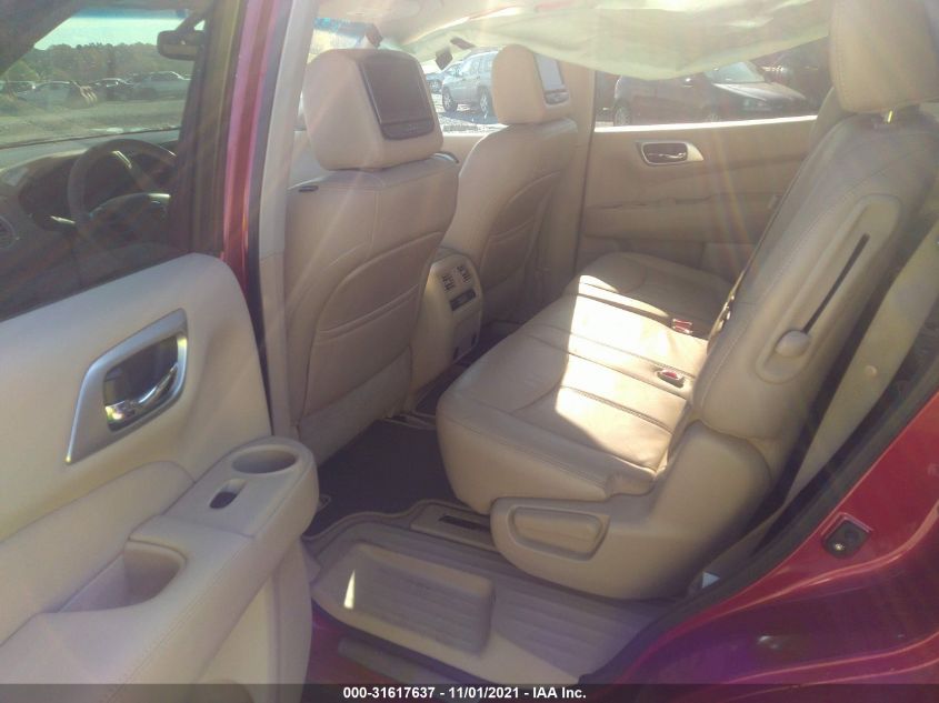 2014 NISSAN PATHFINDER SL 5N1AR2MM4EC611525