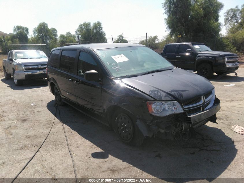 2016 DODGE GRAND CARAVAN SE - 2C4RDGBG5GR262417