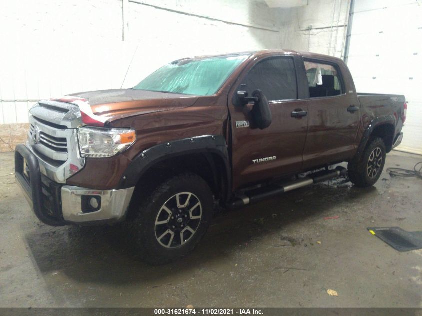 2016 TOYOTA TUNDRA 4WD TRUCK TRD PRO 5TFDY5F1XGX495221