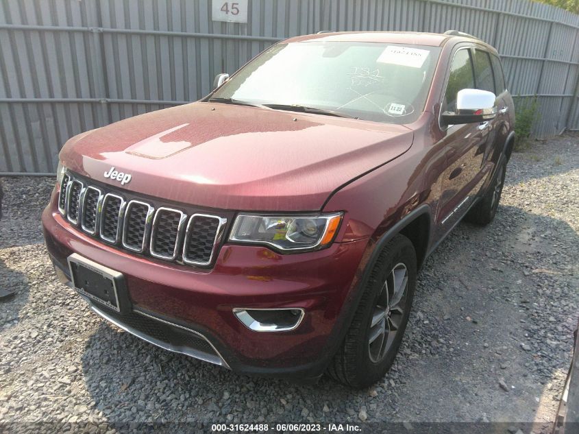 2018 JEEP GRAND CHEROKEE LIMITED 1C4RJFBG7JC236601
