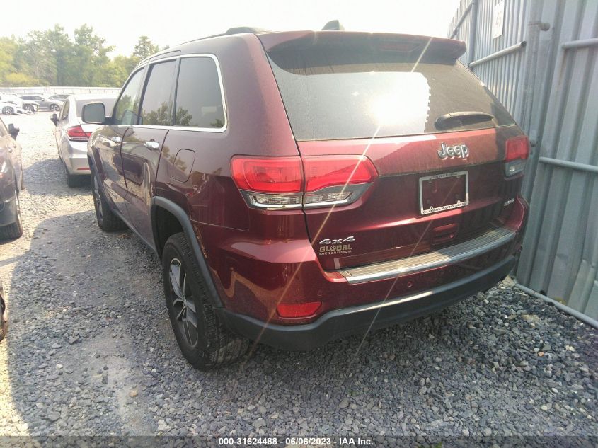 2018 JEEP GRAND CHEROKEE LIMITED 1C4RJFBG7JC236601