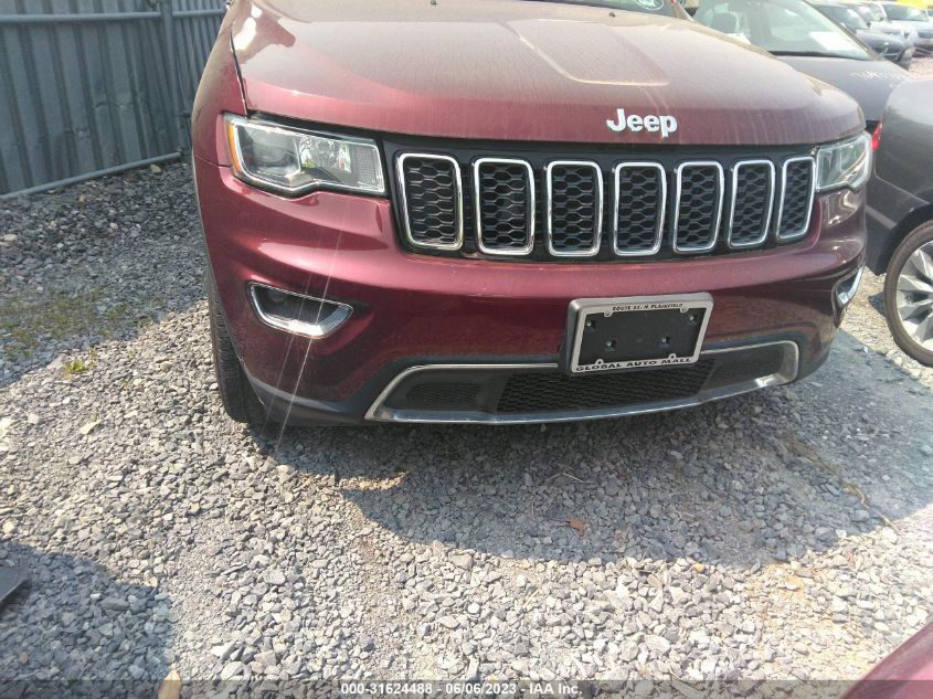 2018 JEEP GRAND CHEROKEE LIMITED 1C4RJFBG7JC236601