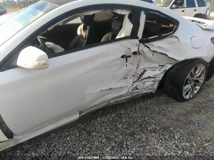 2013 HYUNDAI GENESIS COUPE 3.8 TRACK KMHHU6KJXDU094432