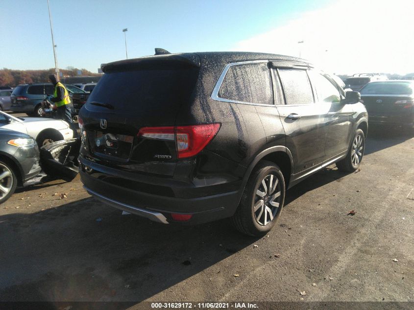 2021 HONDA PILOT EX-L 5FNYF6H54MB100579