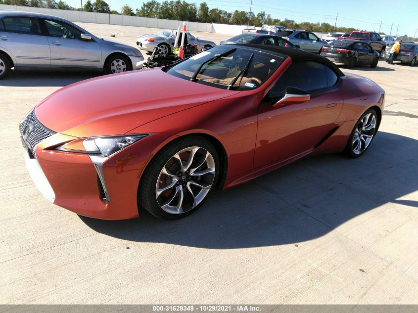 2021 LEXUS LC LC 500 JTHKPAAY4MA100826