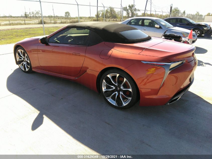 2021 LEXUS LC LC 500 JTHKPAAY4MA100826
