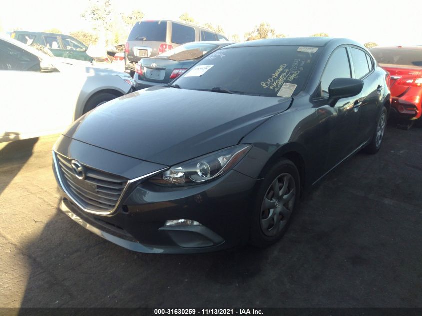 2015 MAZDA MAZDA3 I SPORT 3MZBM1U79FM160486