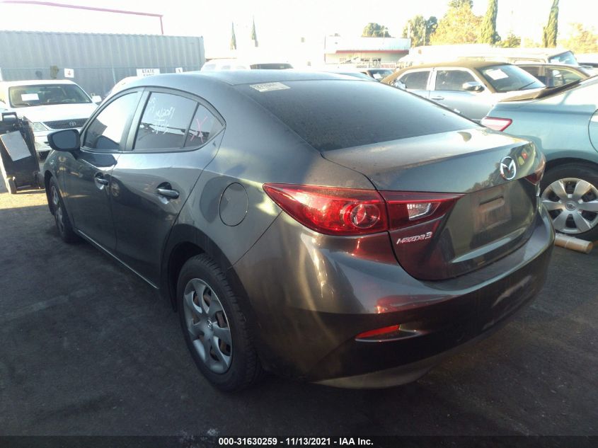 2015 MAZDA MAZDA3 I SPORT 3MZBM1U79FM160486