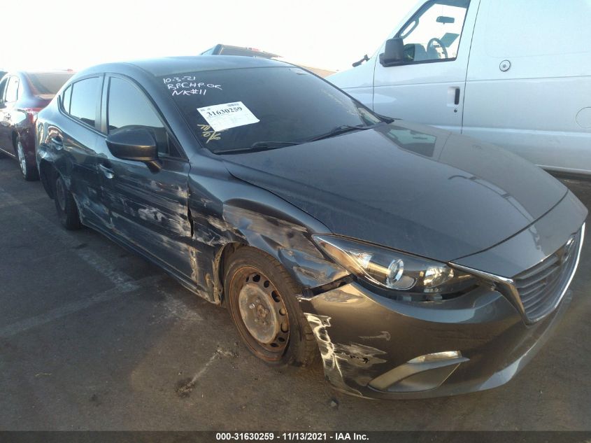 2015 MAZDA MAZDA3 I SPORT 3MZBM1U79FM160486