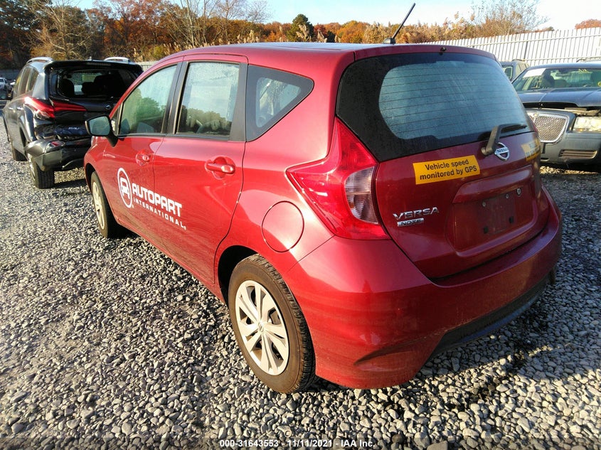 2017 NISSAN VERSA NOTE VIN: 3N1CE2CP8HL371234