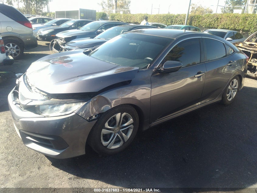 2016 HONDA CIVIC VIN: 2HGFC2F54GH513310