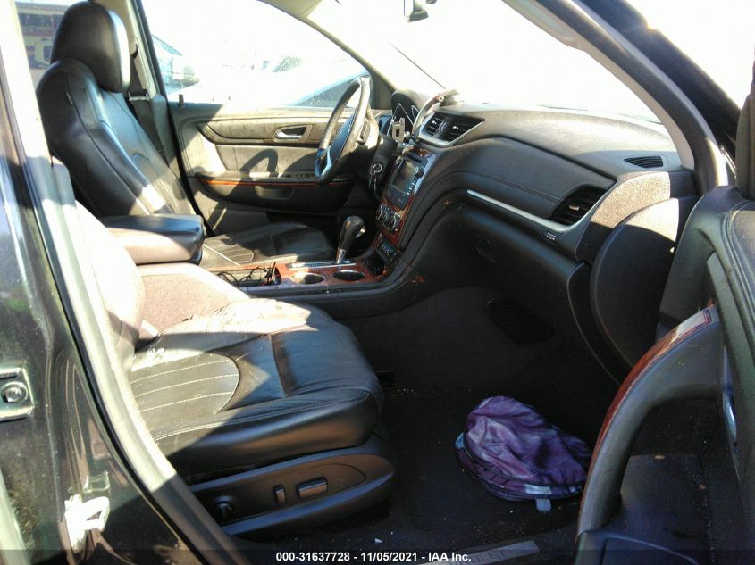 2013 CHEVROLET TRAVERSE LTZ 1GNKRLKD7DJ243974
