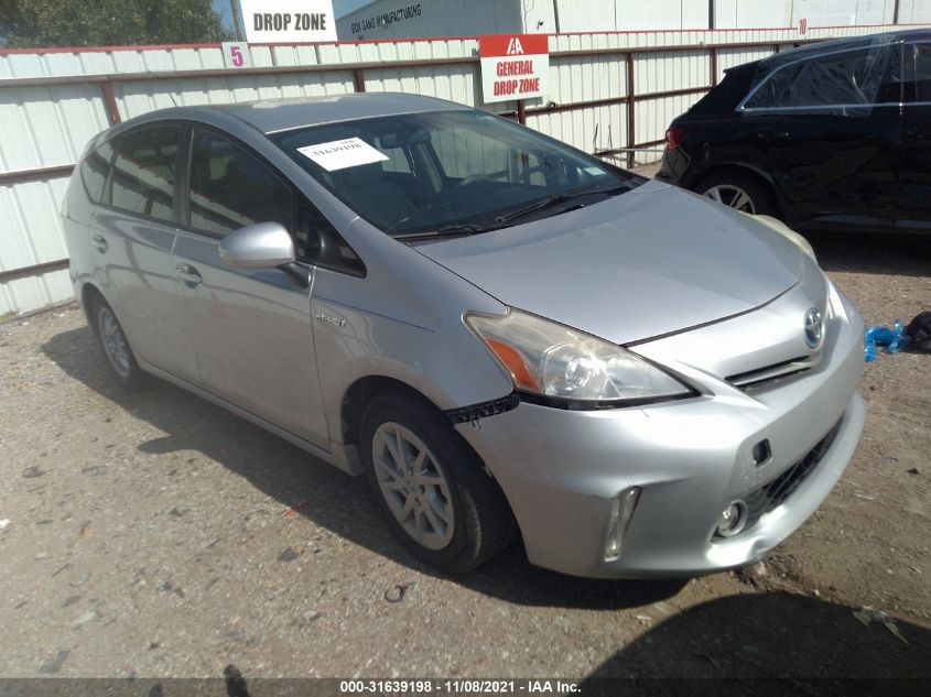 2014 TOYOTA PRIUS V TWO/THREE/FIVE JTDZN3EU8E3309288