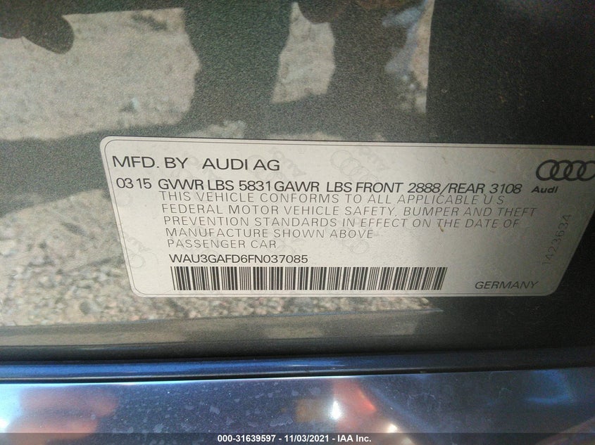 Audi A8 l 2015