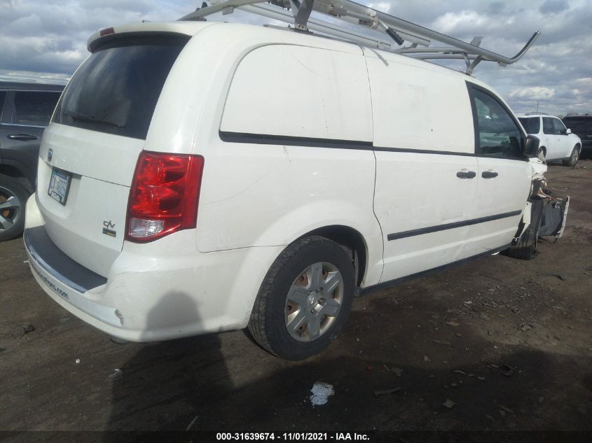 2013 RAM CARGO TRADESMAN 2C4JRGAG4DR763861