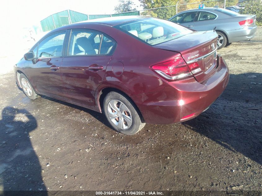 2015 HONDA CIVIC SEDAN LX 19XFB2F57FE293883