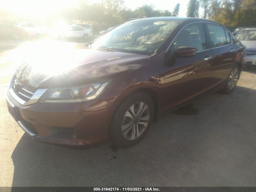 2013 HONDA ACCORD SDN LX 1HGCR2F3XDA064628