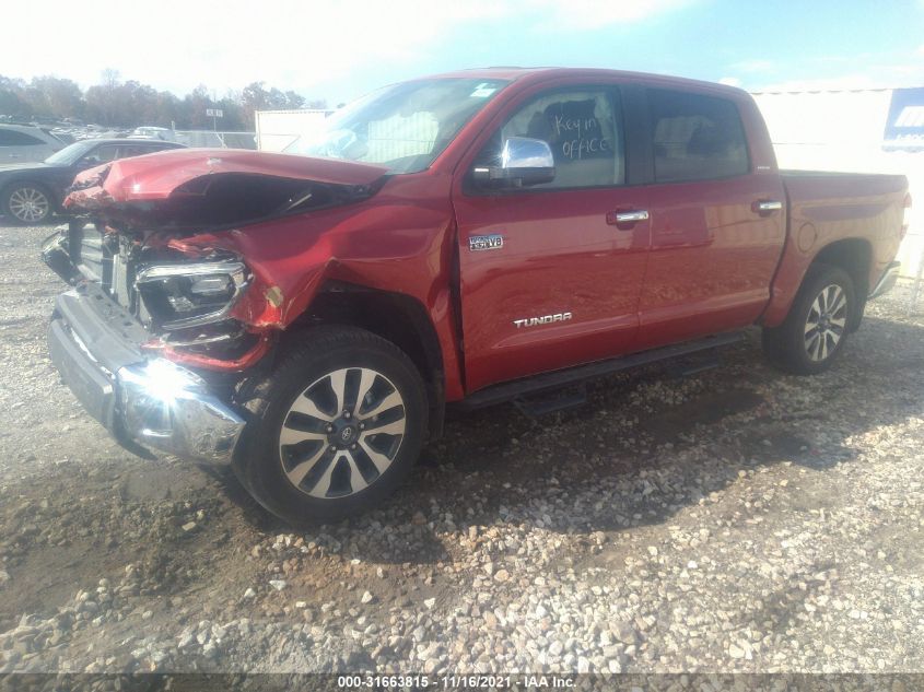 2020 TOYOTA TUNDRA 4WD LIMITED 5TFHY5F19LX939216