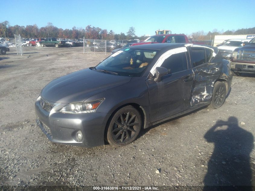 2013 LEXUS CT 200H HYBRID JTHKD5BH6D2133934