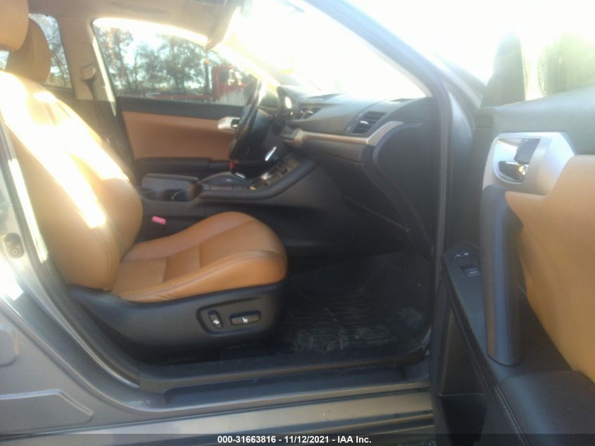 2013 LEXUS CT 200H HYBRID JTHKD5BH6D2133934