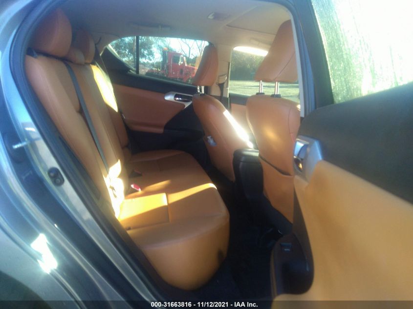 2013 LEXUS CT 200H HYBRID JTHKD5BH6D2133934