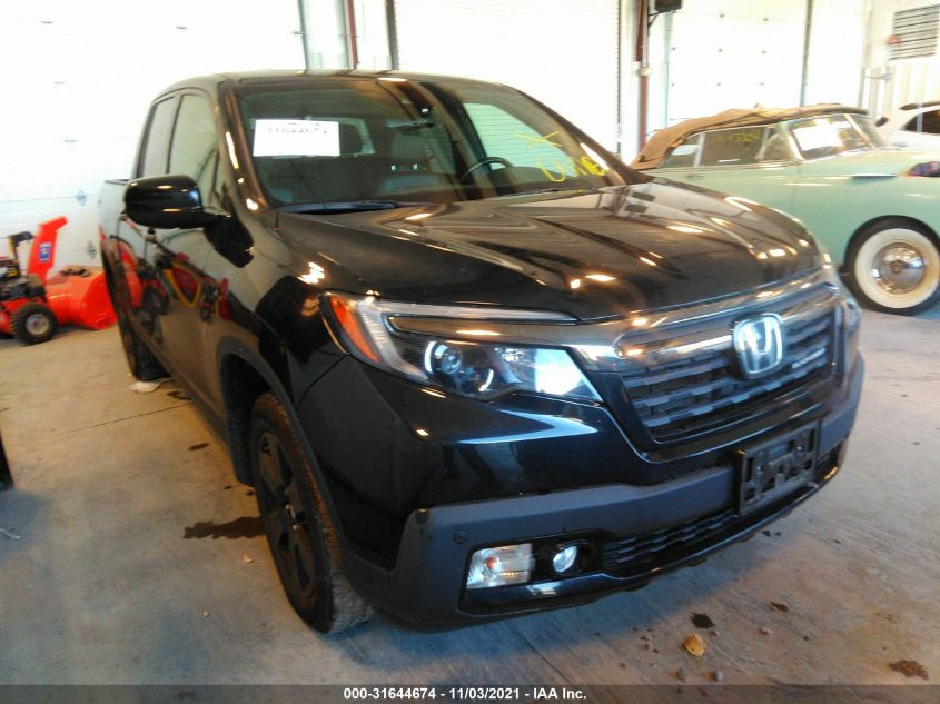 2019 HONDA RIDGELINE BLACK EDITION 5FPYK3F86KB014069