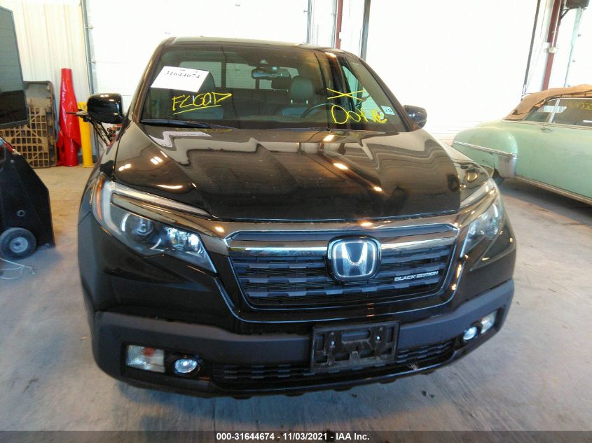 2019 HONDA RIDGELINE BLACK EDITION 5FPYK3F86KB014069