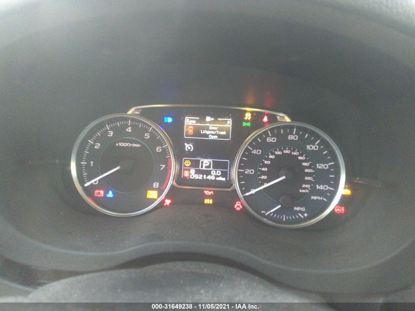 2016 SUBARU CROSSTREK PREMIUM JF2GPABC0G8295296