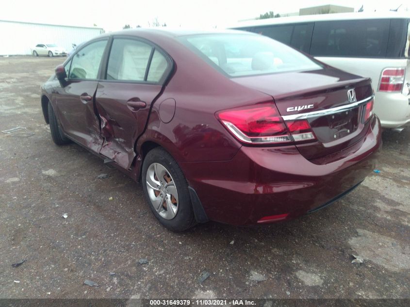 2015 HONDA CIVIC SEDAN LX 19XFB2F54FE109791