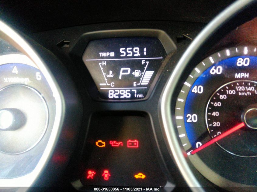 2014 HYUNDAI ELANTRA COUPE KMHDH6AH7EU027578