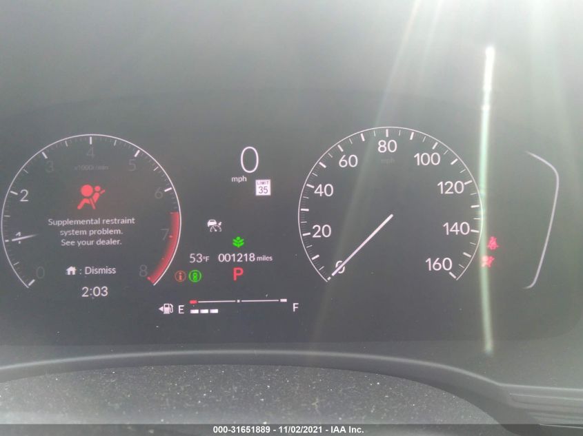 2022 HONDA CIVIC SEDAN EX JHMFE1F73NX003249